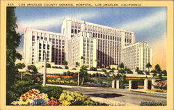 Los Angeles County General Hospital Postcard