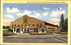 Home Of National Orange Show San Bernardino, CA Postcard Postcard