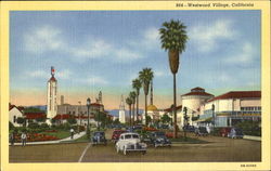 Westwood Village Los Angeles, CA Postcard Postcard