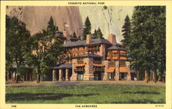 The Ahwahnee Yosemite National Park, CA Postcard Postcard