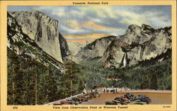 Yosemite National Park Postcard