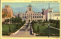 The Public Library Postcard