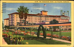 The Ambassador Hotel Los Angeles, CA Postcard Postcard