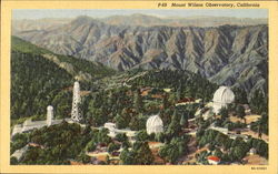 Mount Wilson Observatory Postcard