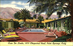 Casa De Linda, 1571 Chaparral Road Palm Springs, CA Postcard Postcard