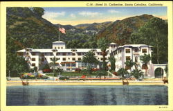 Hotel St. Catherine Santa Catalina Island, CA Postcard Postcard