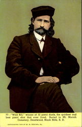 Wild Bill Hickock Postcard