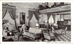 Lobby Of Hotel Palms-Wilshire Los Angeles, CA Postcard Postcard