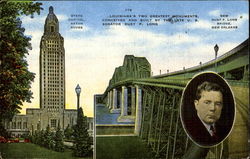 State Capitol Baton Rouge Louisiana Postcard Postcard