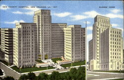 New Charity Hospital New Orleans, LA Postcard Postcard