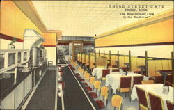 Third Street Café Bemidji, MN Postcard Postcard