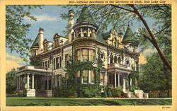 Official Residence Of The Governor Of Utah Salt Lake City, UT Postcard Postcard