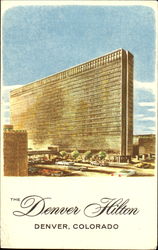 The Denver Hilton Colorado Postcard Postcard