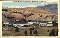 Mammoth Springs Hotel Yellowstone National Park, WY Postcard Postcard