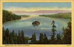 Emerald Bay Lake Tahoe, CA Postcard Postcard