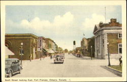 Scott Street Looking East Postcard