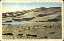 Great Sand Dunes, San Luis Valley Postcard