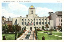 The Public Library Postcard