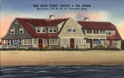 Red Rose Guest House & Tea Room, Berry Ave., Off Rt. 28 Postcard