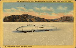 Bonneville Salt Flats Postcard