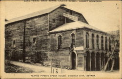 Played Piper's Opera House Postcard