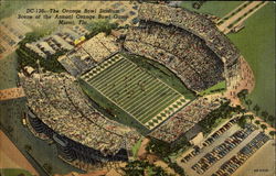 The Orange Bowl Stadium Miami, FL Postcard Postcard