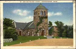 St. Ann S By-The Sea Church Kennebunkport, ME Postcard Postcard