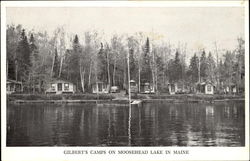 Gilbert's Camps On Moosehead Lake In Maine Postcard