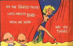 It's The Naked Truth! Risque & Nude Postcard Postcard