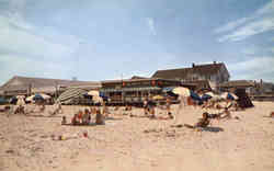 Rehoboth Beach Scene Delaware Postcard Postcard