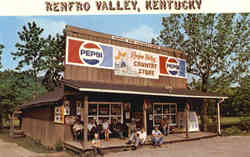 Country Music Center Renfro Valley Country Store Kentucky Postcard Postcard