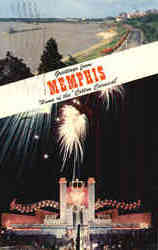 Greetings from Memphis Home of the Cotton Carnival Tennessee Postcard Postcard