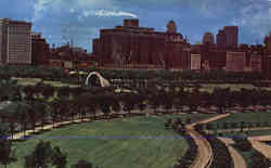 Grant Park Chicago, IL Postcard Postcard