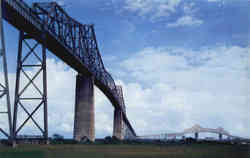 John P. Grace Memorial "Cooper River" Bridge Charleston, SC Postcard Postcard