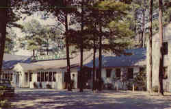 Whispering Pines Motel-Hotel, Ocean Hiway Accomac, VA Postcard Postcard