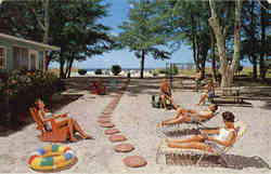 Cannons By-The-Sea Luxury Beach Cottages, Gulf of Mexico Drive Postcard