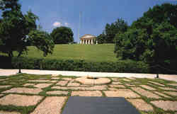 John F. Kennedy Grave, Arlington National Cemetary Postcard