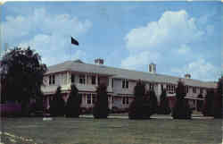 Administration Building, Memphis Naval Air Station Postcard