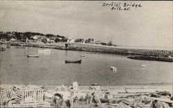 Orr's Island And Cobble Bridge Postcard