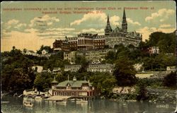 Georgetown University, Aqueduct Bridge Postcard