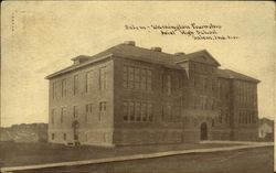 Salem-Washington Township Joint High School Indiana Postcard Postcard