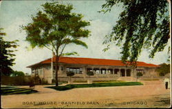 Boat House - Garfield Park Postcard