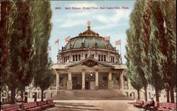 Salt Palace Front View Salt Lake City, UT Postcard Postcard