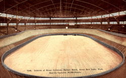 Interior Of Great Coliseum, Saltair Beach Salt Lake City, UT Postcard Postcard