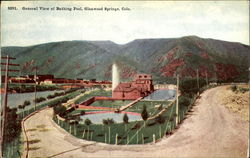 General View Of Bathing Pool Postcard