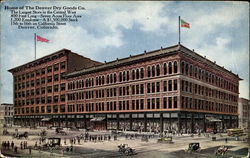 Home Of The Denver Dry Goods Co, 15th to 16th on California Street Colorado Postcard Postcard