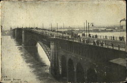 Eads Bridge St. Louis, MO Postcard Postcard