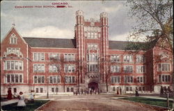 Englewood High School Chicago, IL Postcard Postcard