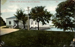 Power Plant Of Rock Island Arsenal Postcard