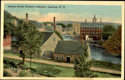 Center Of The Hosiery Industry Postcard